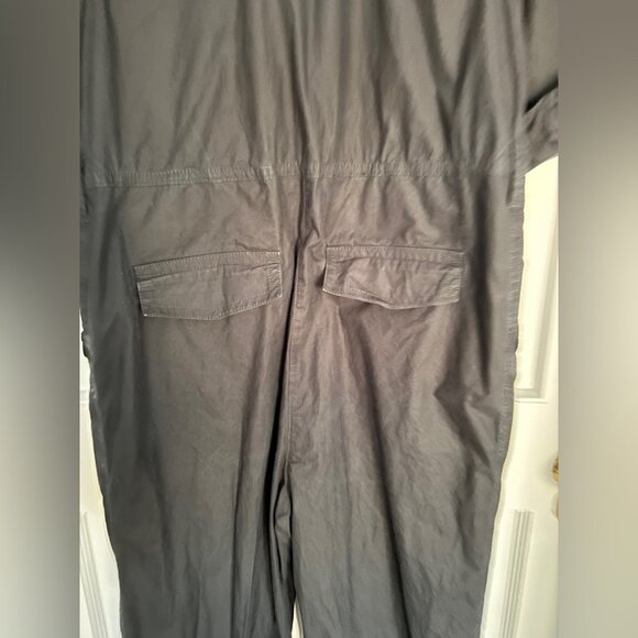 Women’s Black Banana Republic Utility Jumpsuit in Lightweight Cotton M - Picture 10 of 12